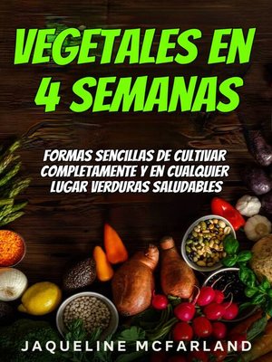 cover image of Vegetales en 4 semanas